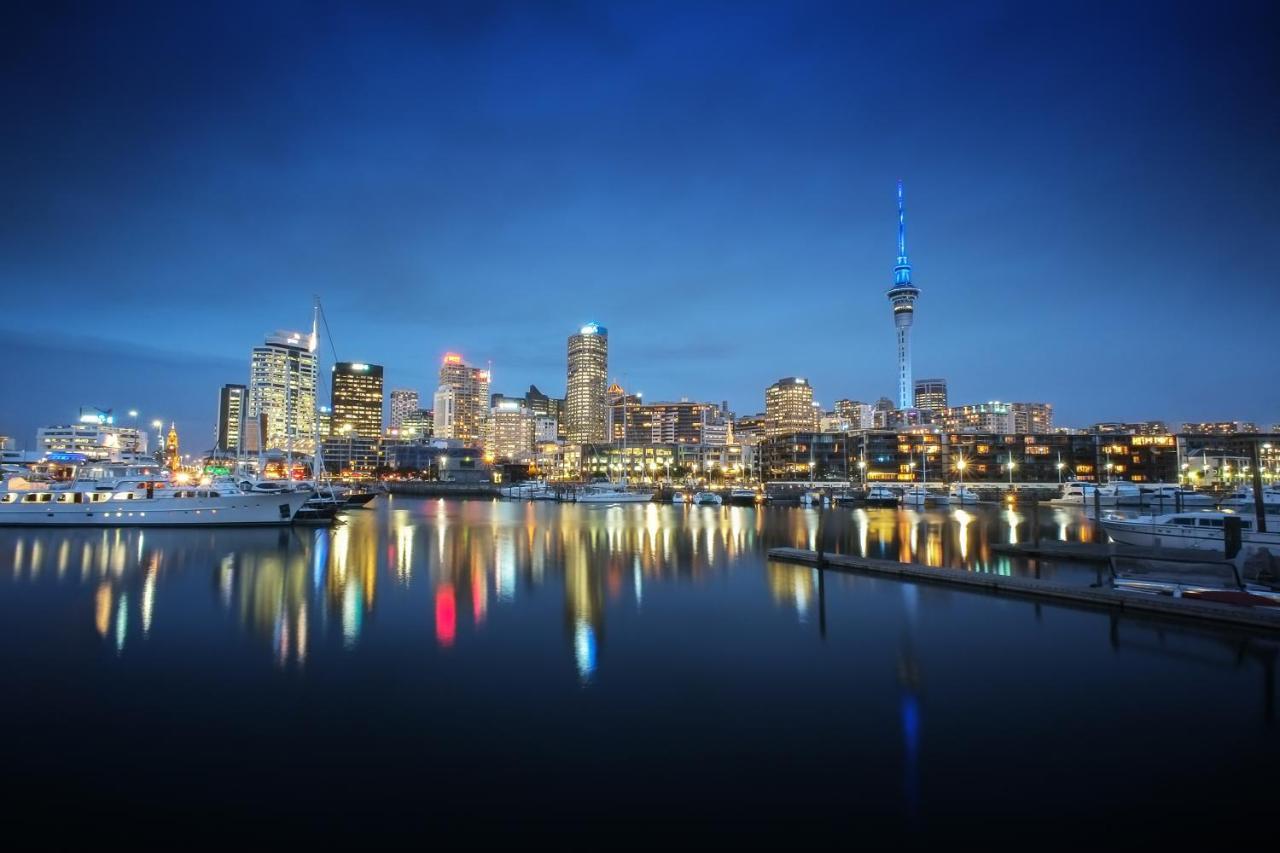 Exquisite Sun Soaked Corner Apartment Auckland Luaran gambar
