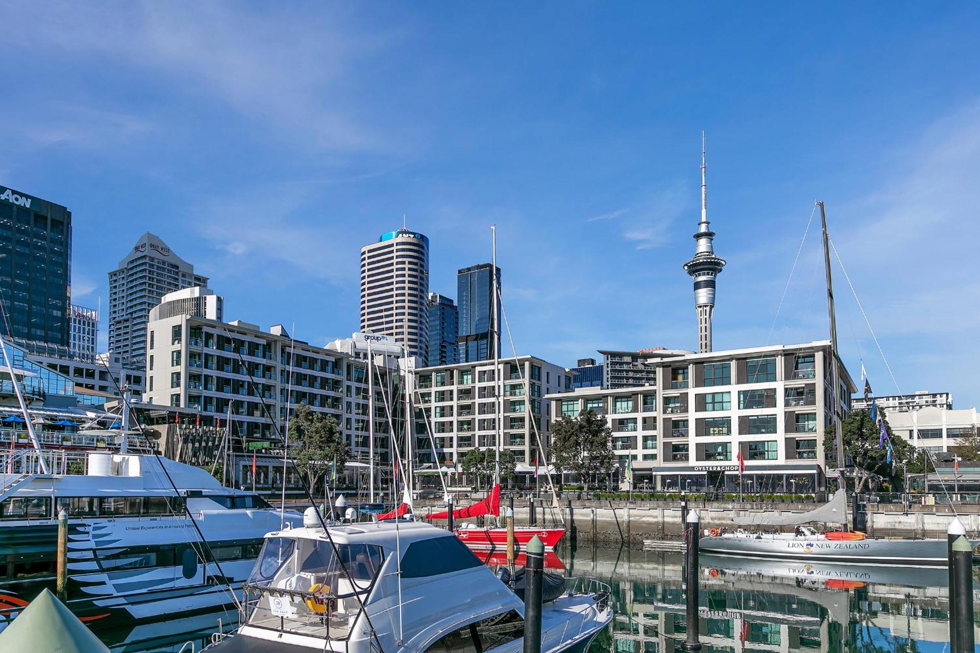 Exquisite Sun Soaked Corner Apartment Auckland Luaran gambar